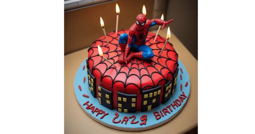 Spiderman Cake Designs