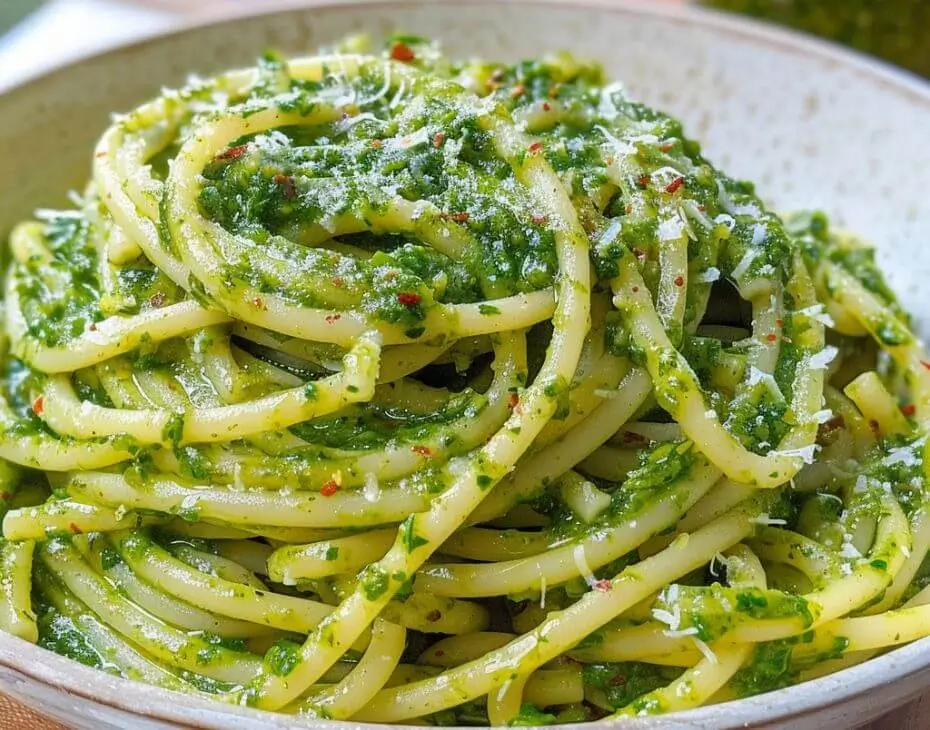 Green Spaghetti