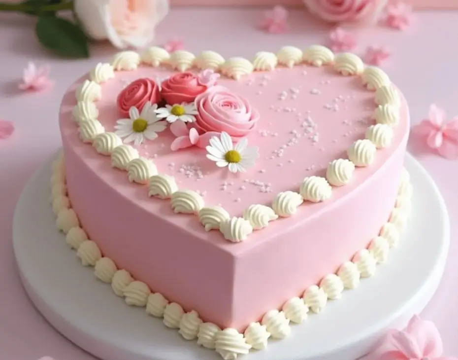 Heart Shaped Cake