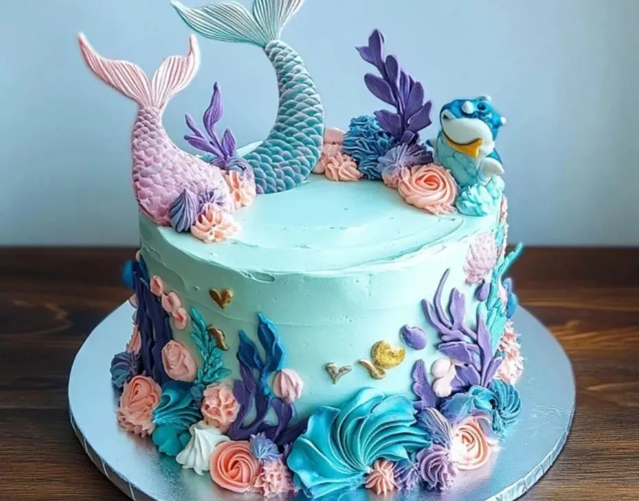 mermaid cake