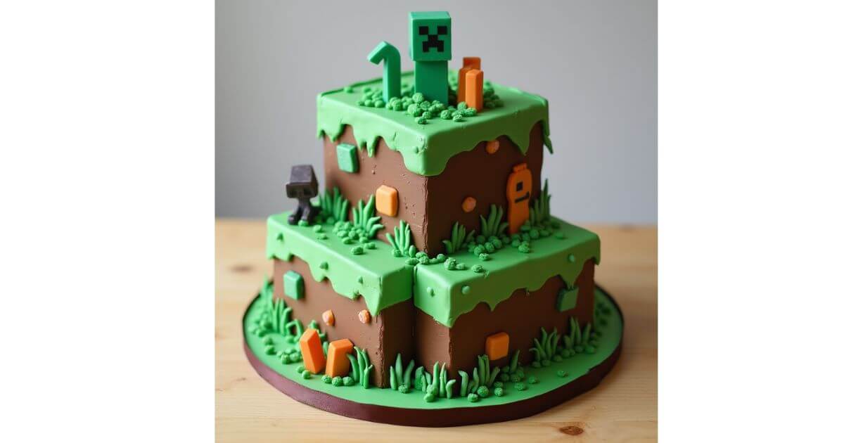 Minecraft Cake