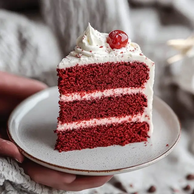 red velvet cake with cake mix